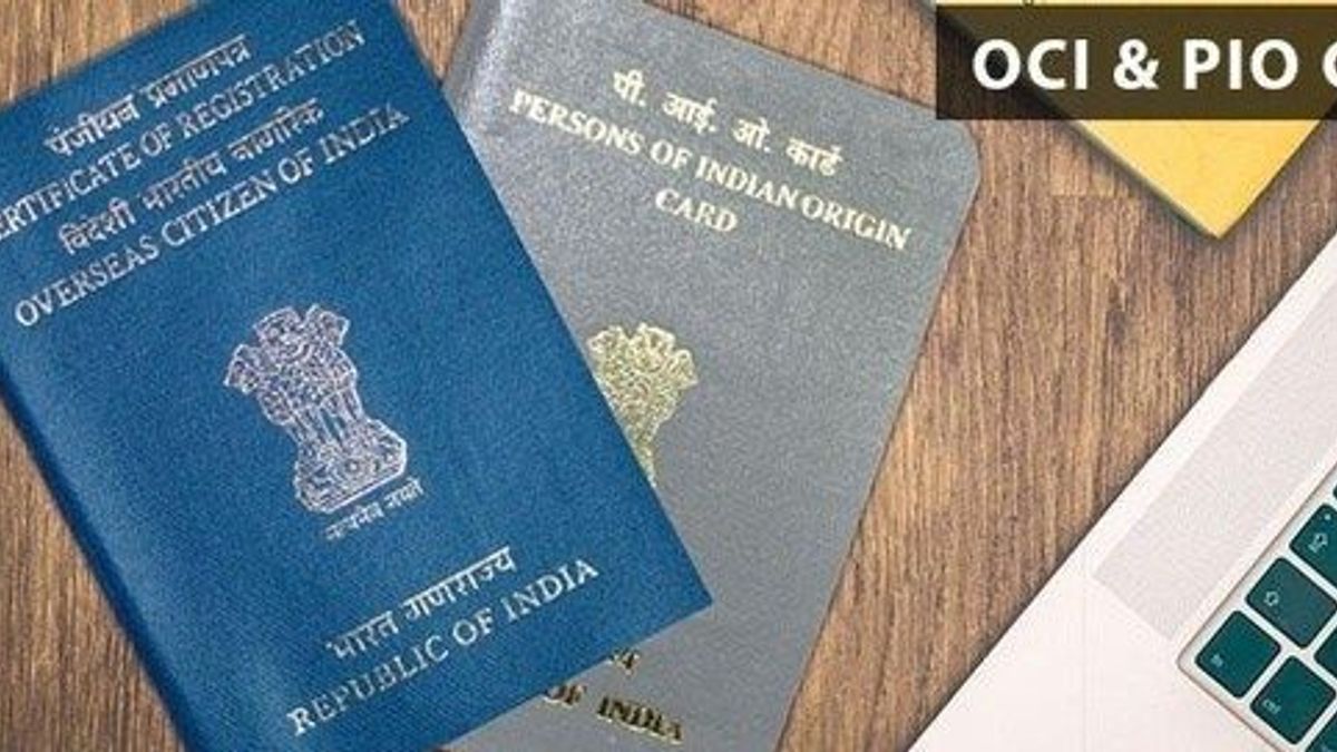 OCI Card - in lieu of Lost/Damaged PIO card
